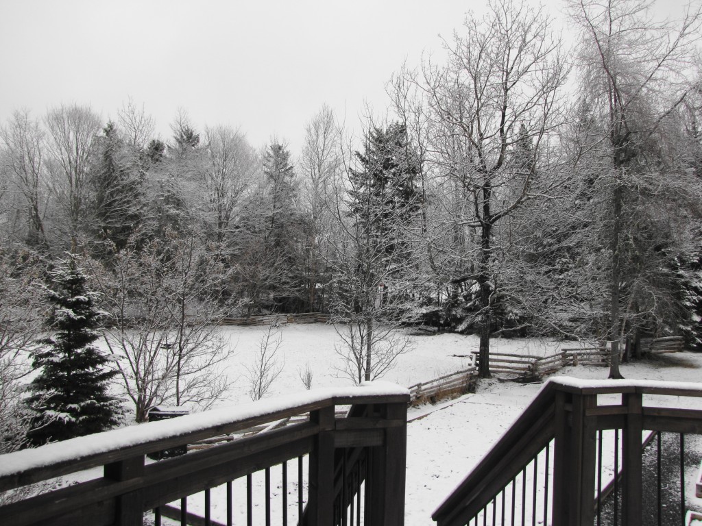 snow in April