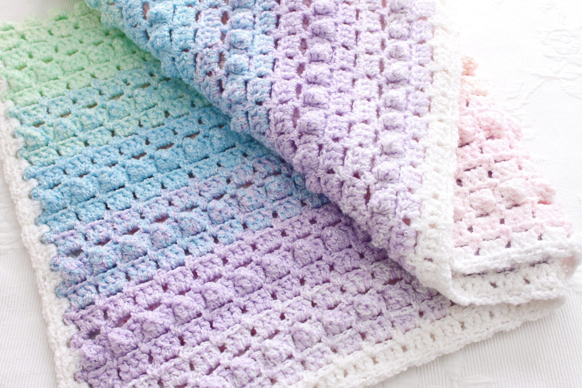 Rainbow Popcorn! Our first Crochet Pattern!