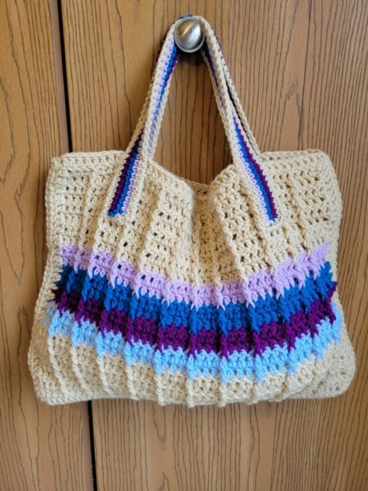 Crochet Bucket Bag - Free Crochet Bag Pattern In 2 Options